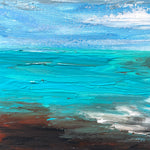 Load image into Gallery viewer, Seaside Symphony - Blue Landscape
