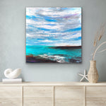 Load image into Gallery viewer, Seaside Symphony - Blue Landscape
