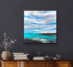 Load image into Gallery viewer, Seaside Symphony - Blue Landscape
