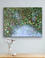 Load image into Gallery viewer, After the Rain - Waterlily Pond
